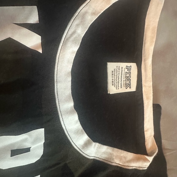 Pink by Victoria Secret Long Sleeve Campus T-Shirt - Picture 2 of 6